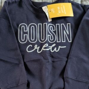 Navy Blue Crewneck Sweater